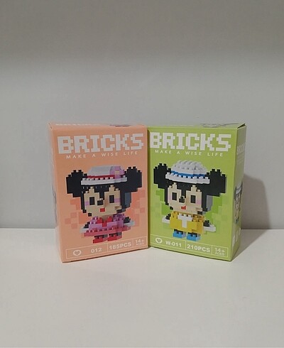 Bricks Disney Mickey Mause Ve Minnie Mause Lego