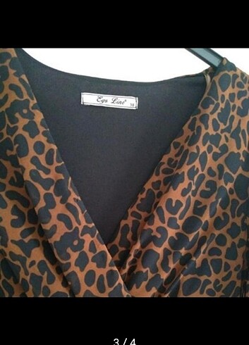 Zara Leopar elbise zara