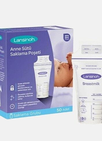 Lansinoh süt saklama poşeti 50'li - Görsel 5