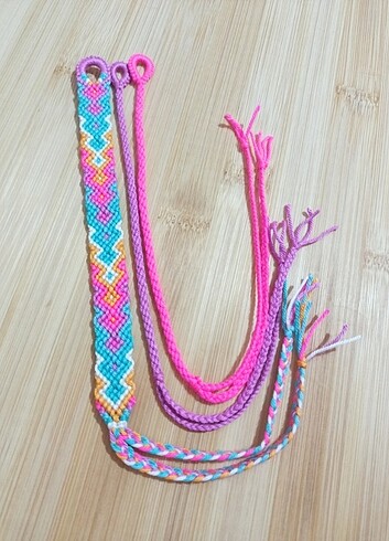Beden çeşitli Renk Pink bracelet Arkadaşlık bilekliği ve halhal