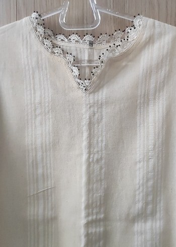 Kastamonu el dokuması, Dantel kenarlı Uzun Kollu Bluz - Görsel 8