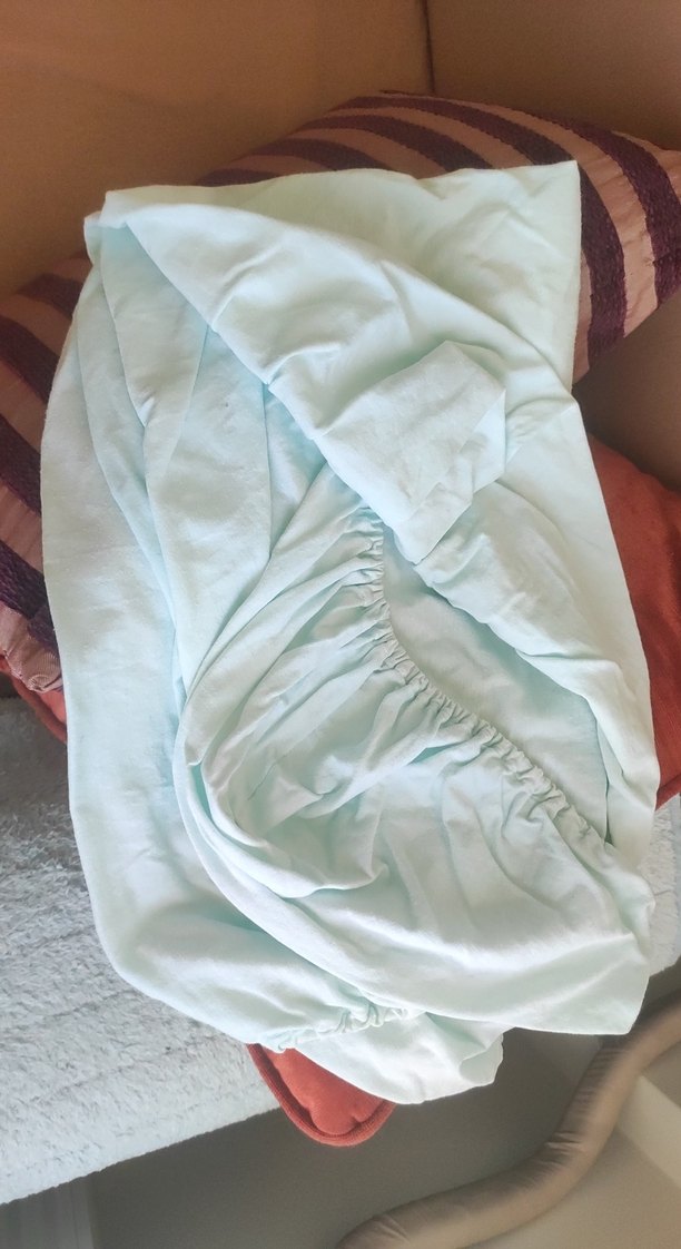 Bebek yatağı için pamuklu lastikli çarşaf - Görsel 2