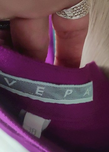 Mor  Midi Kadın Etek - Görsel 4