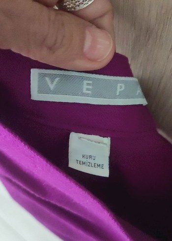 Mor  Midi Kadın Etek - Görsel 3