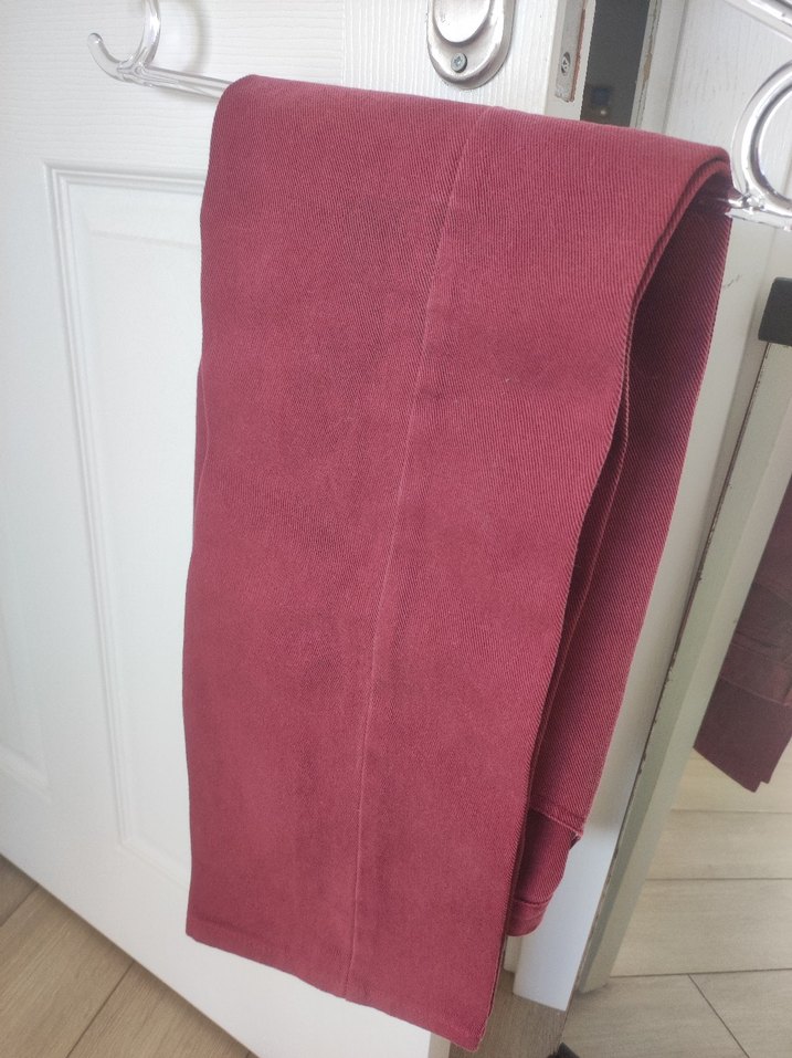 Bordo Jordache Amerikan orijinal kışlık  kot pantolon - Görsel 3