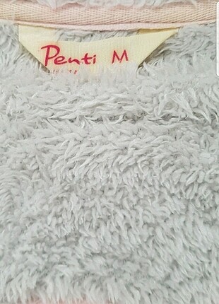 s Beden gri Renk Penty peluş üst