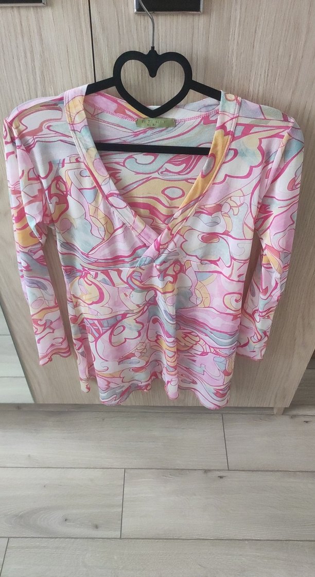 Pembe Batik Desenli  Tunik - Görsel 2