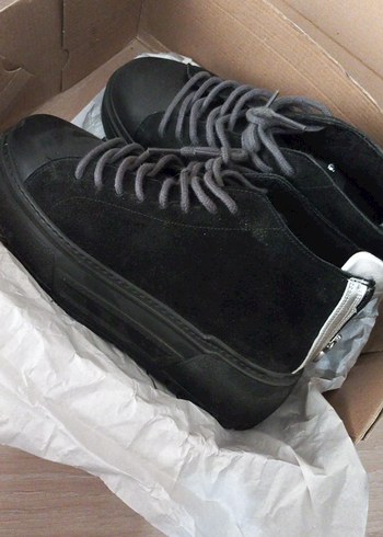 ilvi Siyah Suet Bagcikli Sneaker