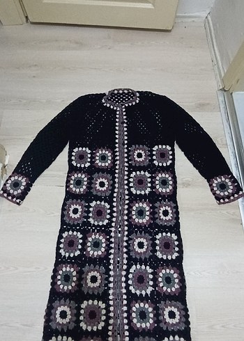 Bershka motifli Örgü Kadın Uzun Hırka son fiyat