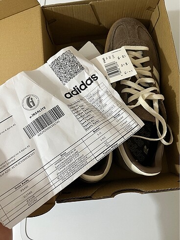 38,5 Beden kahverengi Renk Adidas spezial kahverengi kadın spor ayakkabı