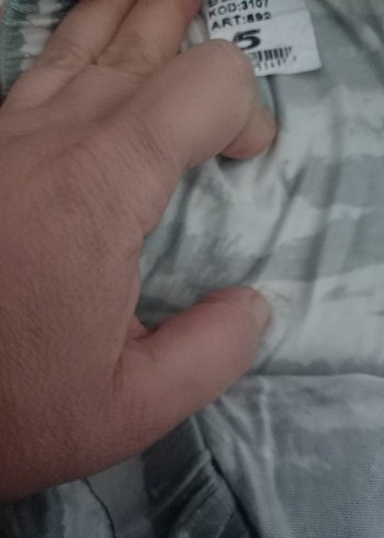 Gri Zebra Desenli - Görsel 3