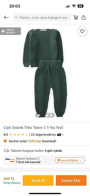 Triko takım