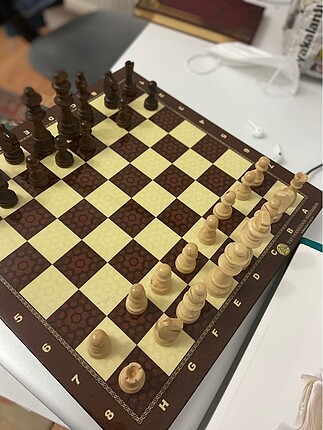  Beden Ahşap satranç takımı