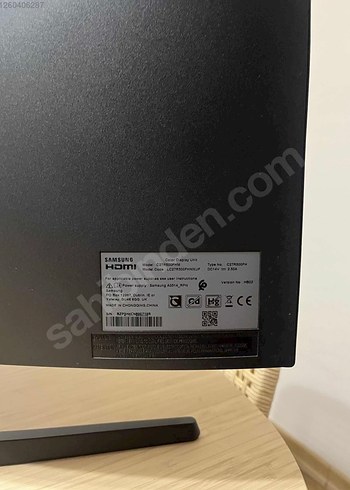 Samsung Curved 27 inc Monitör - Görsel 2