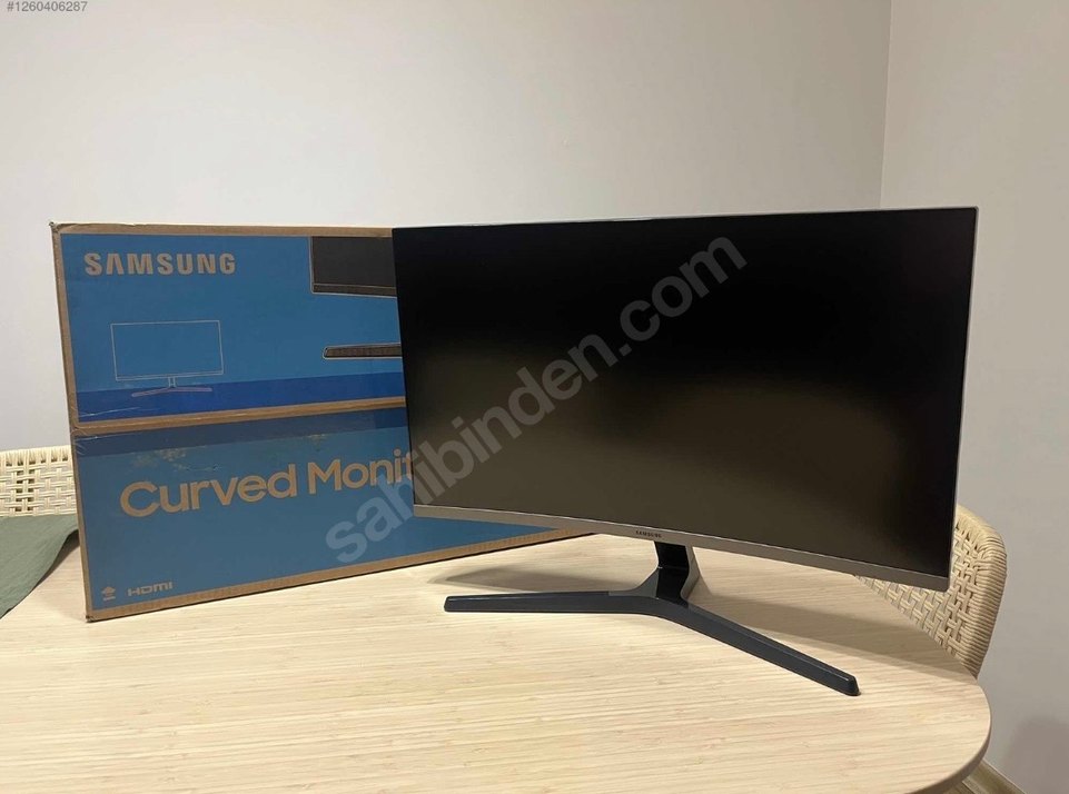 Samsung Curved 27 inc Monitör - Görsel 4
