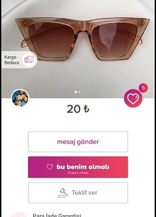 GÜNEŞ GÖZLÜĞÜ YENİ