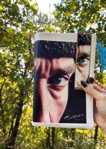 Kitap kılıfı
Atatürk Portreli Sanat Kitap kılıfı - Görsel 2