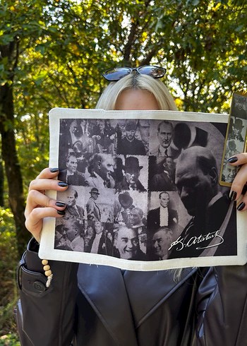 Kitap kılıfı
K. Atatürk Temalı Tarih Kitap kılıfı ve Ayraç - Görsel 2