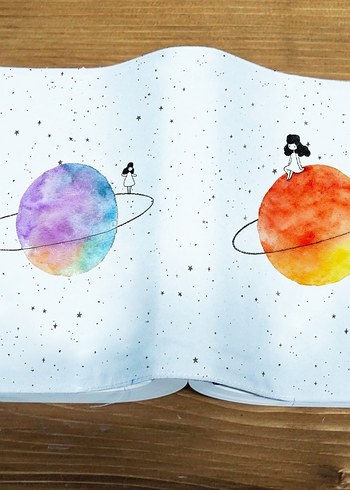 Kitap kılıfı
Turuncu Yıldızlı Gezegenli kitap kılıfı - Görsel 5