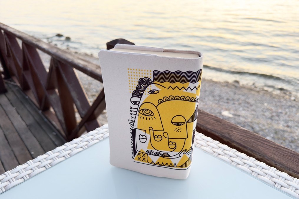 Kitap kılıfı 
Soyut Sanat Temalı Kitap Kılıfı - Görsel 3