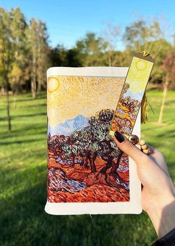 Van Gogh Temalı kitap kılıfı
