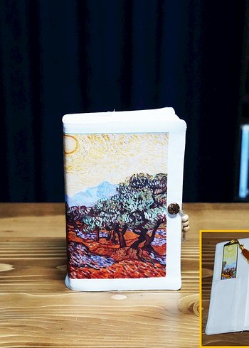 Van Gogh Temalı kitap kılıfı - Görsel 6