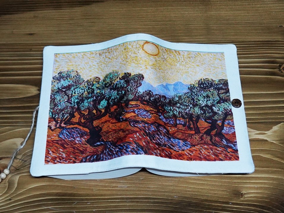 Van Gogh Temalı kitap kılıfı - Görsel 4
