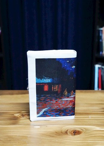 Kitap kılıfı
Renkli Baskılı Beyaz Kitap kılıfı - Görsel 4