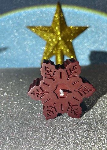 Renkli Yılbaşı Temalı Mum Seti - Görsel 6