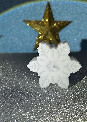 Renkli Yılbaşı Temalı Mum Seti - Görsel 5