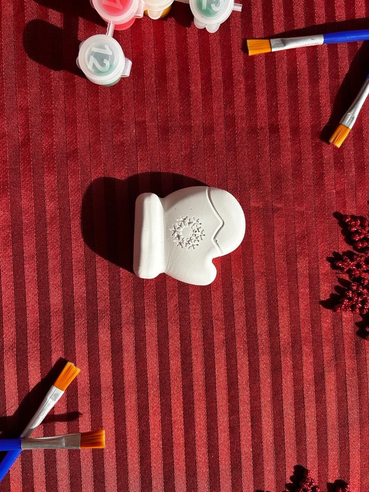 Taş Boyama Seti Karakterli Beyaz 1 set 2 figür - Görsel 2