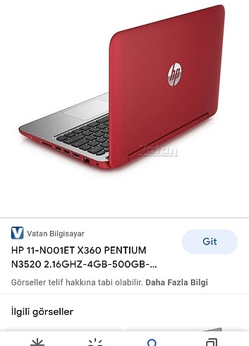 Hp Pavilion x360 Bilgisayar