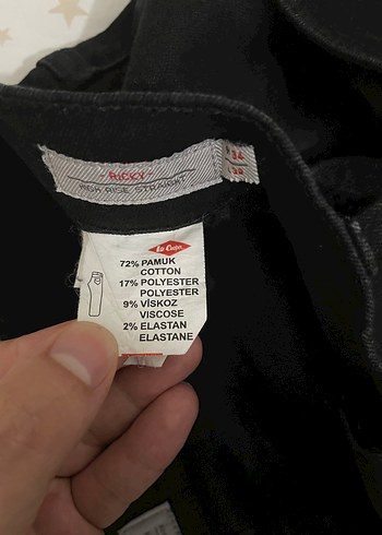 34 Beden siyah Renk Siyah Regular Fit Kot Pantolon