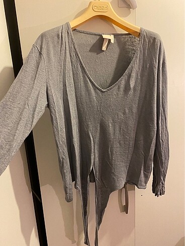 H&M Uzun kol bağlamalı