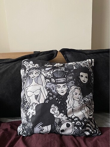 Tim burton kırlent corpse bride beetlejuice