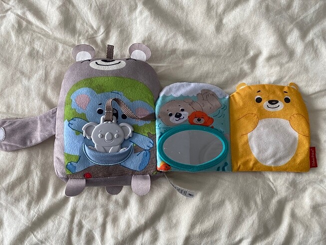 Beden Fisher price oyun arkadaşım yumuşak aktivite kitabı