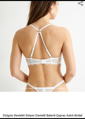 Koton Koton bridal sütyen dolgulu sütyen push up koton destekli sütyen