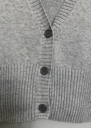 xs Beden Hm gri hırka h&m hırka crop model