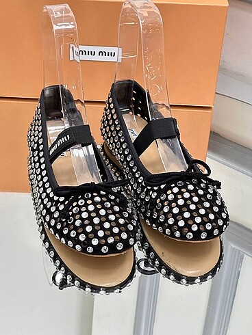 Miu Miu Miu miu babet ayakkabı