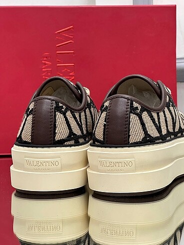 36 Beden kahverengi Renk Valentino kadın spor ayakkabı sneaker