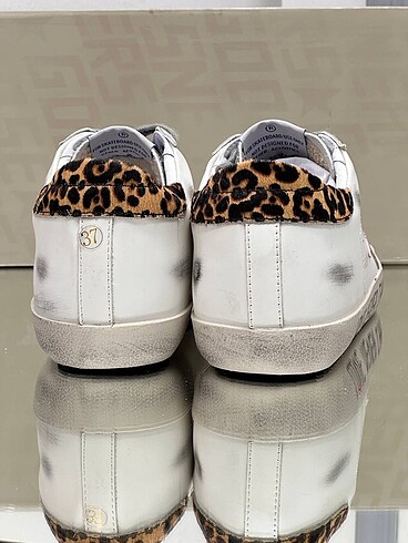 39 Beden Golden goose leopar detay ayakkabı