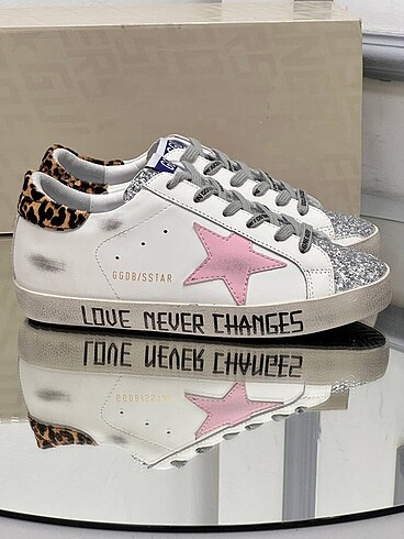 39 Beden çeşitli Renk Golden goose leopar detay ayakkabı