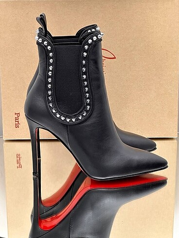 38 Beden Christian Louboutin çizme bot ayakkabı