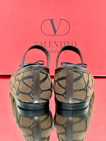 37 Beden Valentino kadın babet sandalet ayakkabı