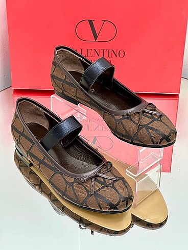 Valentino Valentino kadın babet sandalet ayakkabı