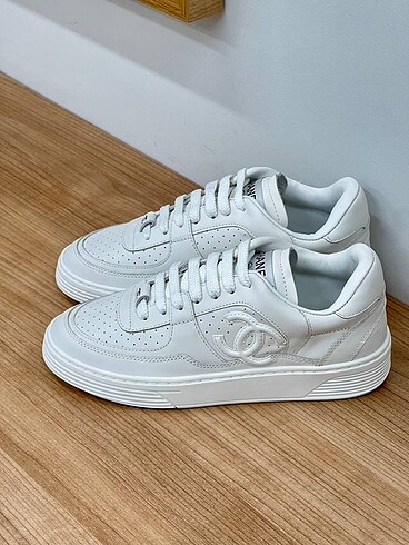 36 Beden Chanel beyaz spor ayakkabı sneaker