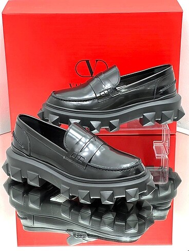 Valentino makosen loafer ayakkabı valentino oxford