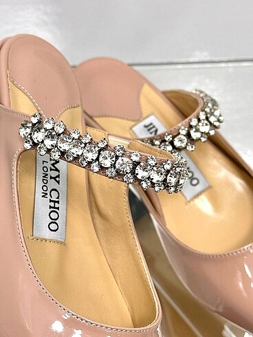 39 Beden pembe Renk Jimmy choo babet sandalet