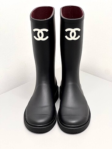 Chanel yağmur çizmesi chanel rain boots bot