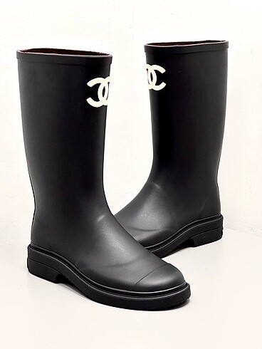 Chanel Chanel yağmur çizmesi chanel rain boots bot